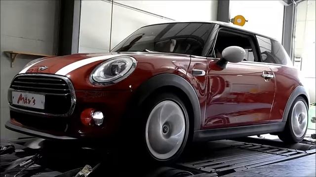 2017 BMW F56 MINICOOPER 1.5T Mar's ECU Tune Dyno Test 160WHP смотреть онлайн