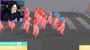 БЕЗУМИЕ В СУПЕРМАРКЕТЕ!! (Eat the Rich)