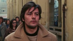 Ален Делон в фильме "Первая ночь покоя" (1974)