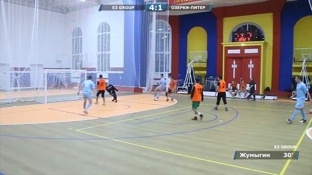 Чемпионат. Дивизион "Центральный". E3 Group - Озерки-Питер 6:4 (видеообзор) смотреть онлайн