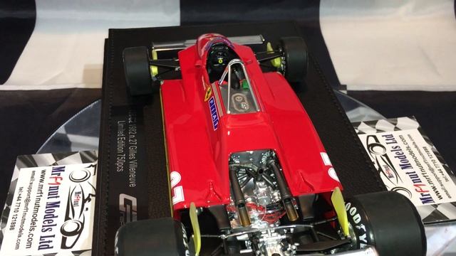Gilles Villeneuve Ferrari 126 C2 #27 1982 смотреть онлайн