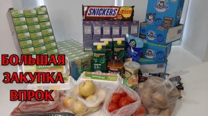 большая закупка продуктов / антикризисная закупка / закупка впрок