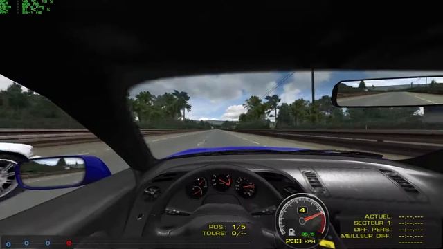 Rfactor - Supra 770HP & Skyline R34 1600HP acceleration смотреть онлайн