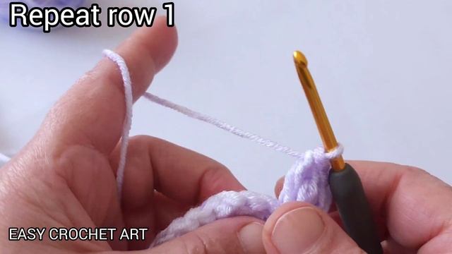 WONDERFUL! Only 1 rows! My friends will love this simple and stylish model! Crochet pattern. смотреть онлайн