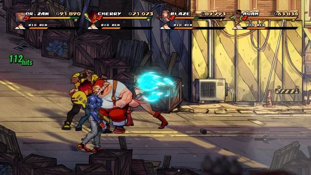 Streets of Rage 4 Mania Arcade CO-OP Dr. Zan Cherry Blaze 4 Adam 4 смотреть онлайн