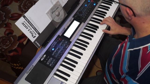Culture Club - "Karma Chameleon" (keyboard - Roland Prelude) смотреть онлайн