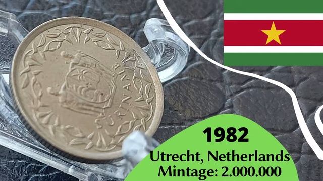 Scarce Coin from Suriname 25 cents 1982 смотреть онлайн