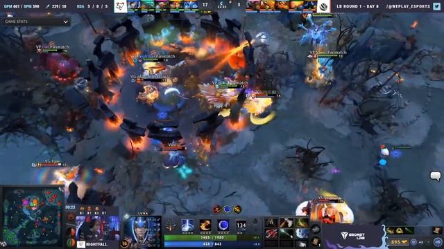 VIRTUS.PRO vs VICI GAMING - PLAYOFFS - WEPLAY ANIMAJOR DOTA 2 смотреть онлайн