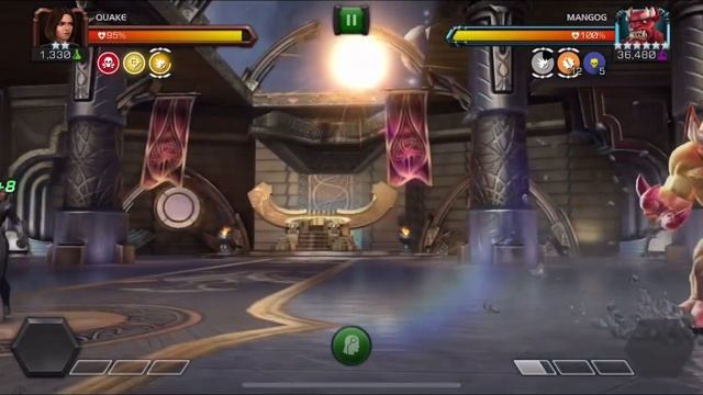 2* Quake Ultra Big Cheese Tier 10 Odin’s Gauntlet Mangog | Marvel Contest of Champions смотреть онлайн