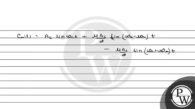 The modulated signal \( c_{m}(t) \) can be written as
\[
\begin{ali... смотреть онлайн
