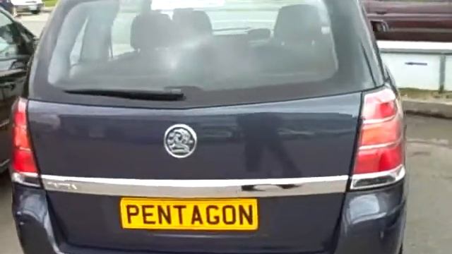 VAUXHALL ZAFIRA 1.6 16V CLUB MPV METRO BLUE-PENTAGON MOTOR GROUP смотреть онлайн