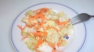 Салат из пекинской капусты