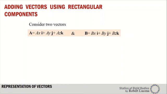Vector Representation (First Half) - Statics of Rigid Bodies Lecture Series Part 3 смотреть онлайн