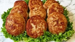 котлеты.  сочные котлеты из свинины