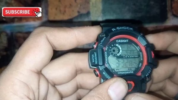 How to set time in R Shock Watch,R Shock Watch time Setting,R Shock C shock G shock Full Setting Al