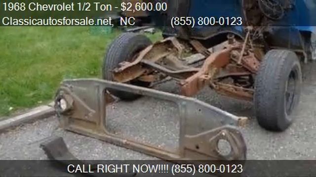 1968 Chevrolet 1/2 Ton Pickup for sale in Nationwide, NC 276 #VNclassics смотреть онлайн