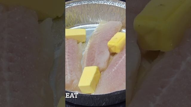 Perfect Lemon Fish Air Fryer #lemonfish #food #recipe #airfryer #shorts