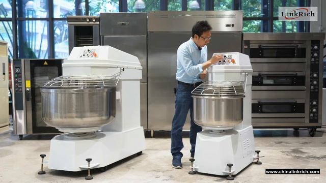LINKRICH Spiral Dough Mixer With 80L Bowl LR-GM-25B смотреть онлайн