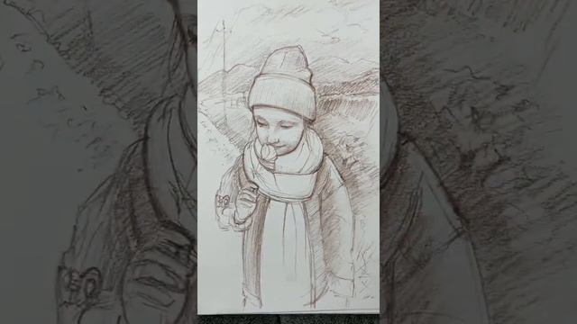 Как преодолеть страх белого листа.Рисуем наброски каждый день. смотреть онлайн