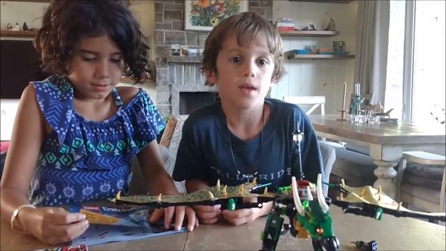 Mini Master Builders: Ninjago-The Green NRG Dragon смотреть онлайн