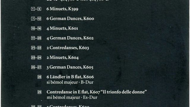 모차르트 무곡 행진곡 전집 Vol 6 보스코브스키 cd6 смотреть онлайн