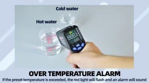 ANENG TH05 Бесконтактный инфракрасный термометр ИК лазерный сенсорный пистолет Тестер быстрого изме