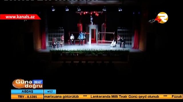 "GUNE DOGRU" AZERBAYCANDA MILLI TEATR GUNU QEYD OLUNUR смотреть онлайн