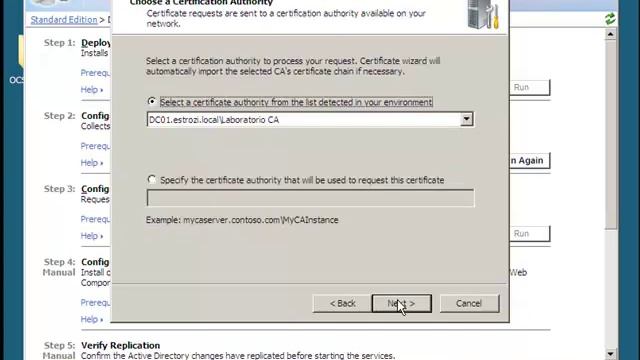 Configurando Certificados no Office Communications Server 2007 R2 смотреть онлайн