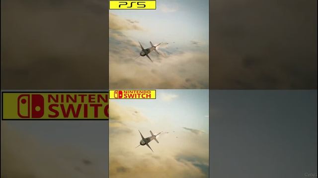 Ace Combat 7_ Skies Unknown Nintendo Switch vs PS5 Early Graphics Comparison #ps5 #nintendoswitch