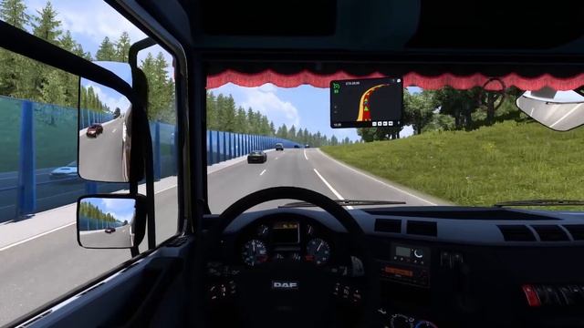 DAF CF 85 Space Cab 530hp【ETS2】Euro Truck Simulator 2 ｜Vanessa Pashmina Map ＃27 смотреть онлайн