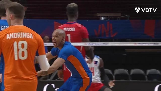 Netherlands vs Cuba | Men's VNL 2023 смотреть онлайн
