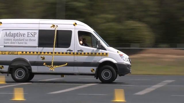 Demonstration of the Adaptive ESP on the Mercedes-Benz Sprinter смотреть онлайн