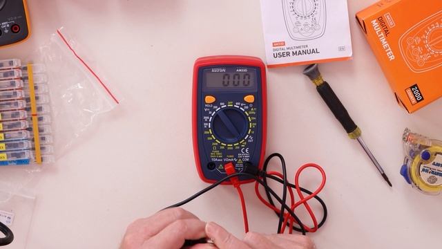 AstroAI AM33D Manual Ranging Budget Multimeter смотреть онлайн