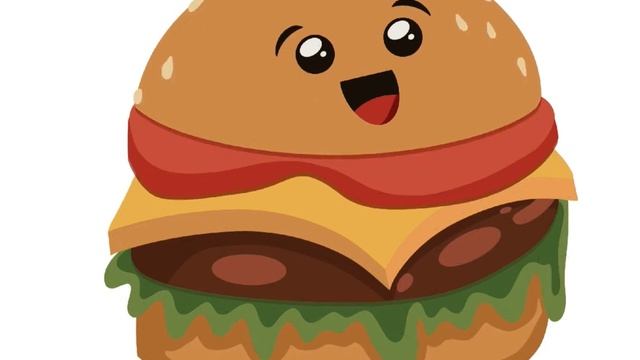 Draw cute Burger in Procreate | Procreate Drawing for Beginners| #shorts смотреть онлайн