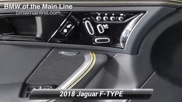Used 2018 Jaguar F-TYPE 400 Sport, Bala Cynwyd, PA B22137A смотреть онлайн