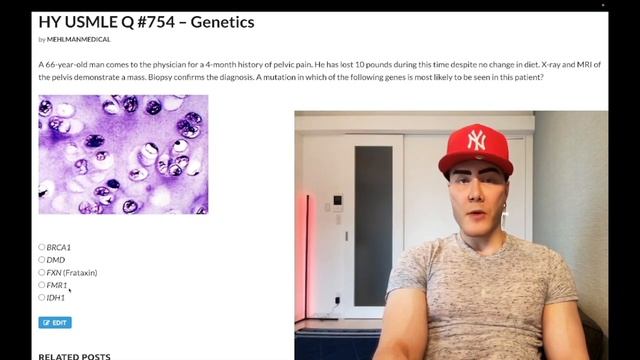 HY USMLE Q #754 – Genetics смотреть онлайн