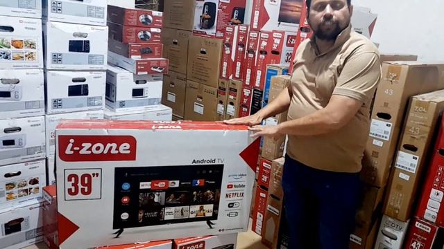 Izone 39" Smart Android Led | latest 2023 | Led Best offer 2023 смотреть онлайн