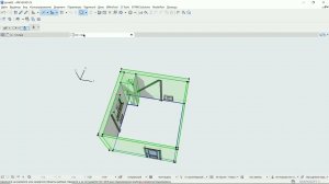 Наклонный потолок в ArchiCAD