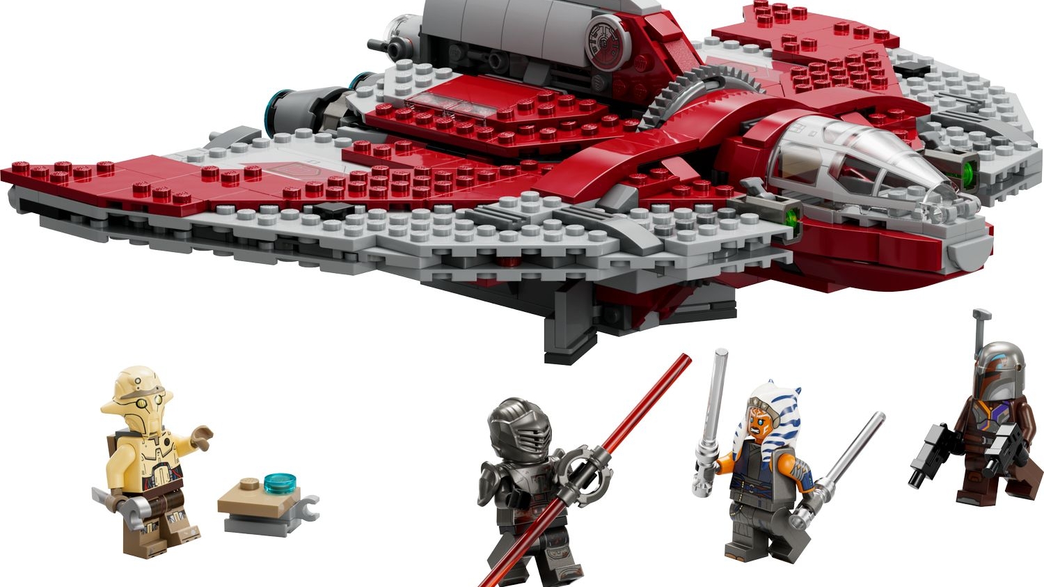 обзор на lego star wars шаттл Асоки Тано T6 75362 смотреть онлайн