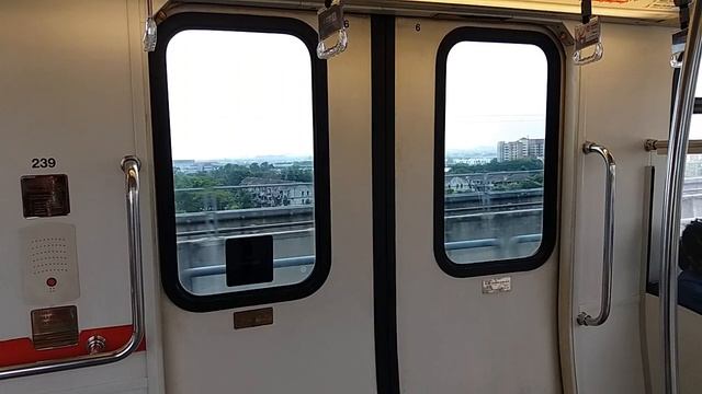 {Original Motor Noise} Kelana Jaya Line - Ride On Bombardier Innovia ART 200 Departing Alam Megah смотреть онлайн