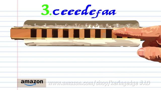 How to Play For He's a Jolly Good Fellow on the Harmonica Part 3 смотреть онлайн