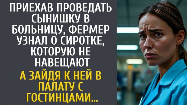 ПРИЕХАВ В БОЛЬНИЦУ, ФЕРМЕР СЛУЧАЙНО УЗНАЛ О СИРОТКЕ / ИСТОРИЯ ИЗ ЖИЗНИ / РАССКАЗ ИЗ ЖИЗНИ