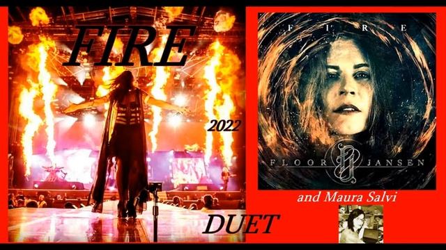 Fire - Floor Jansen (and Maura Salvi in duet) - (whit lyrics) смотреть онлайн