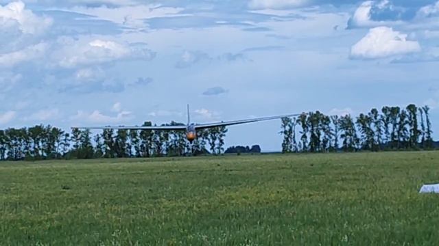 Посадка планера в Евсино