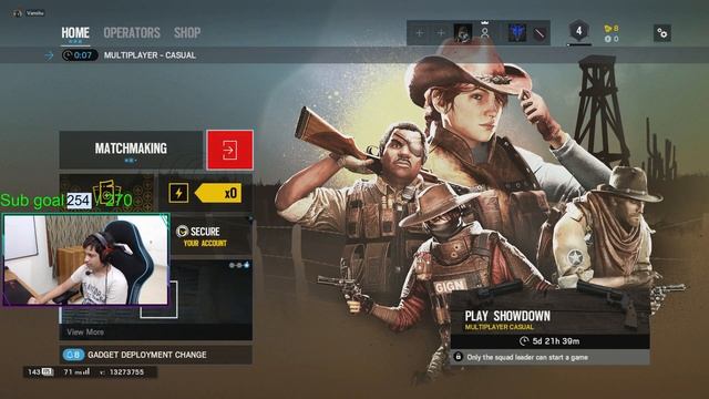 Rainbow Six Siege Live with SteelWing95 смотреть онлайн