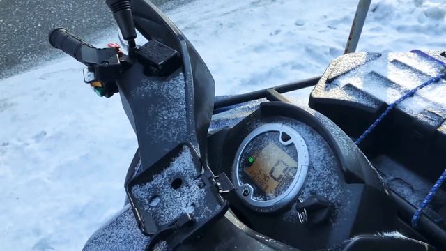 2011 Can-Am Outlander 800R LTD Extremely Cold Start смотреть онлайн