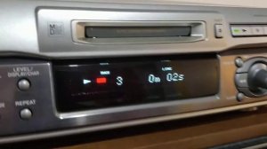 Minidisc Deck Sony MDS-S40 Demo