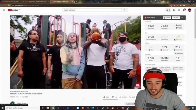 ПАВЕР СМОТРИТ 6IX9INE-PUNANI, РЕАКЦИЯ НА 6IX9INE.