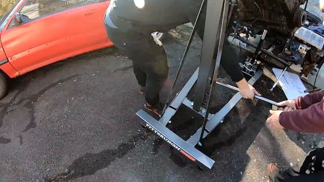 How to Pull a B16 Honda Civic Engine! смотреть онлайн