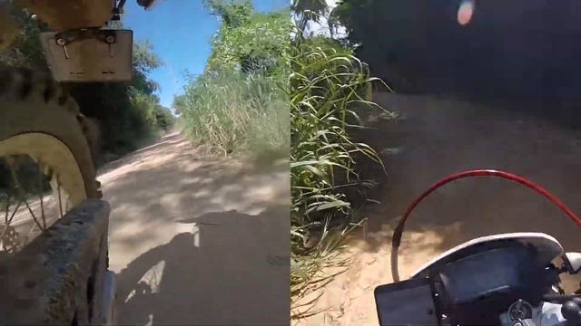 HONDA CRF250L | DUAL CAMERA VID | GRAVEL, CRASH & A DEAD BATTERY смотреть онлайн